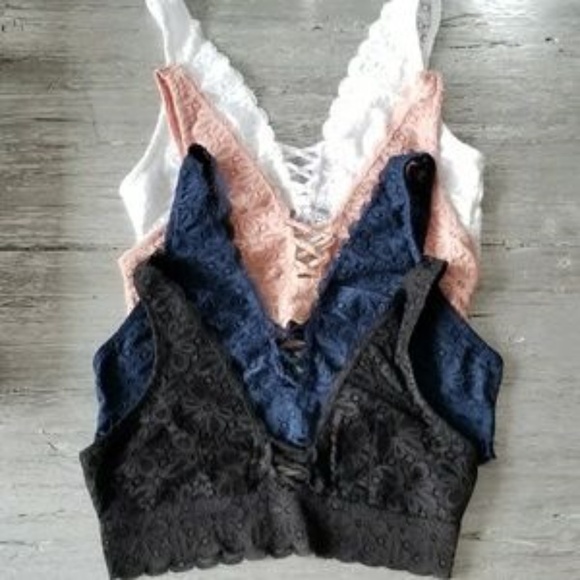 MODA DOLLZ Black Lace Bralette - Picture 4 of 4